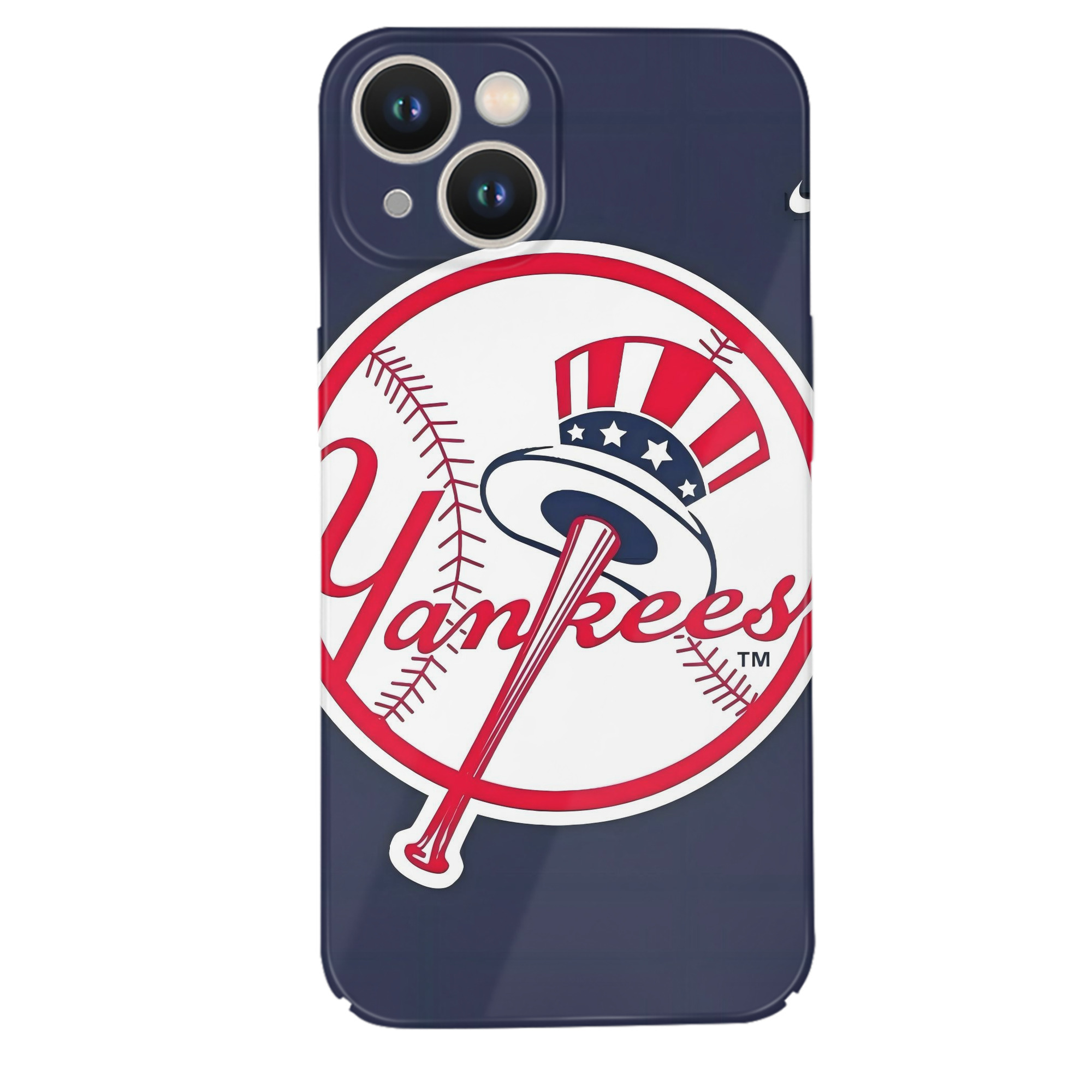 New York Yankees 157 IPhone 14 Series Full-Cover Hard Case – Shockproof With Raised Camera Protection – Precise Cutouts, Wireless Charging Compatible – Durable, Anti-Yellowing, Easy To Clean